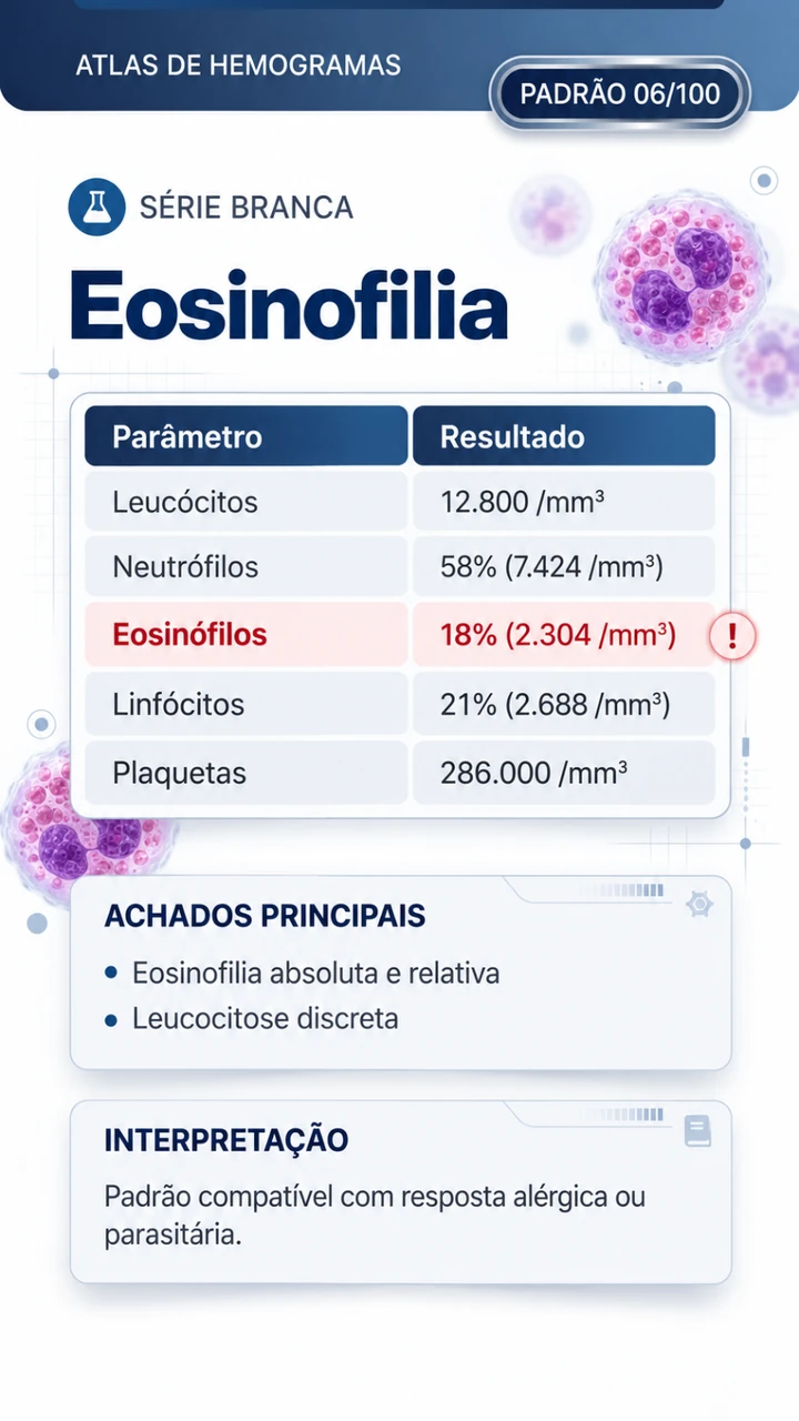 Padrão 06: eosinofilia